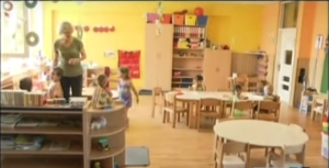 Roma settlement Pušča and kindergarten Romano
