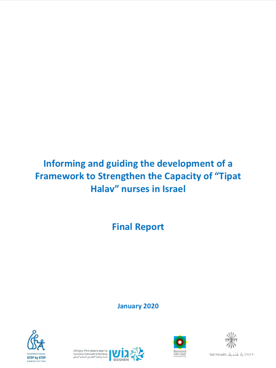 Informing and guiding the development of a Framework to Strengthen the Capacity of “Tipat Halav” nurses in Israel