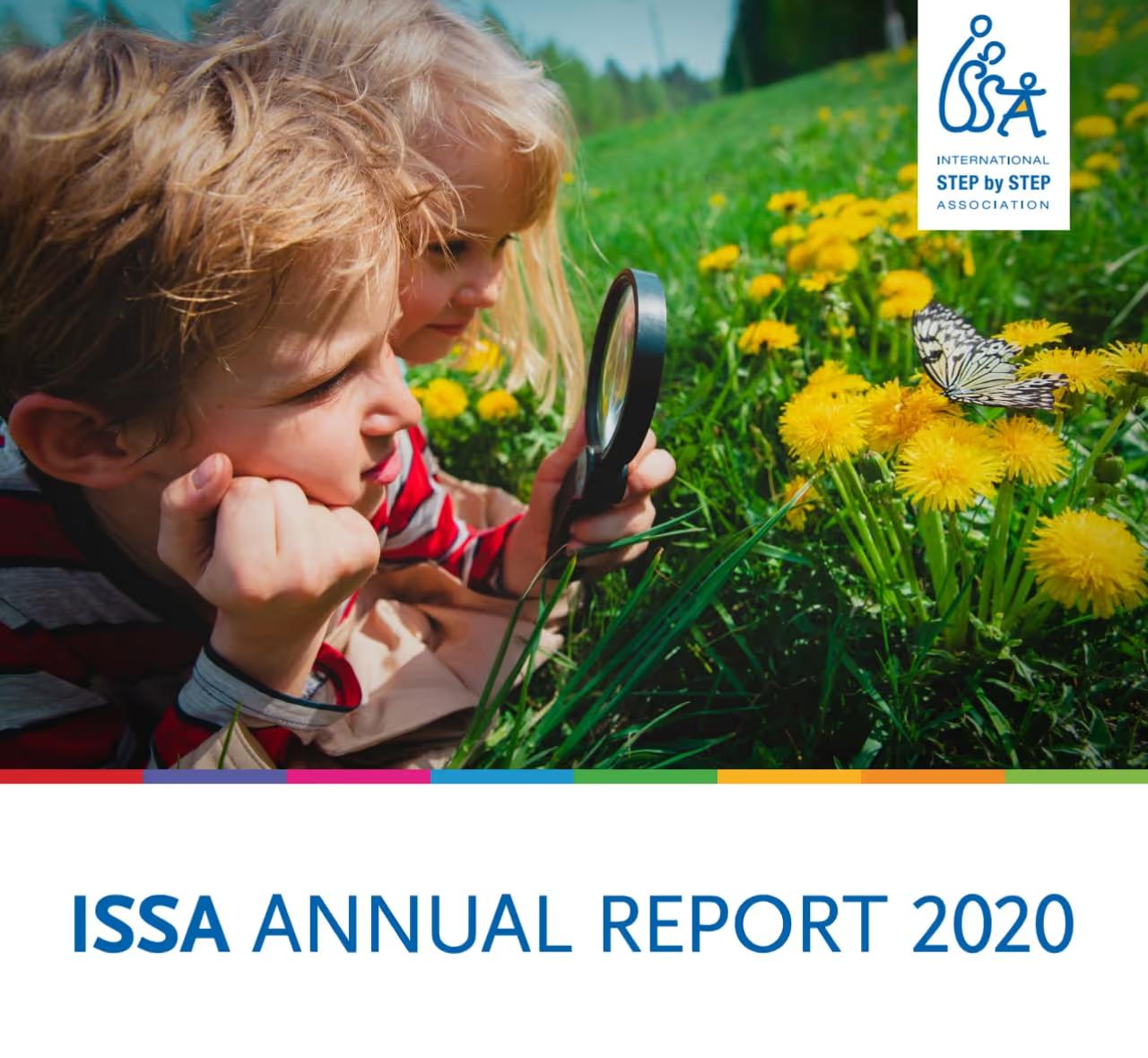 Cover of the ISSA Annual Report 2020