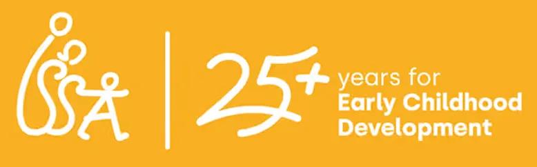 ISSA – 25+ years for Early Childhood Development logo