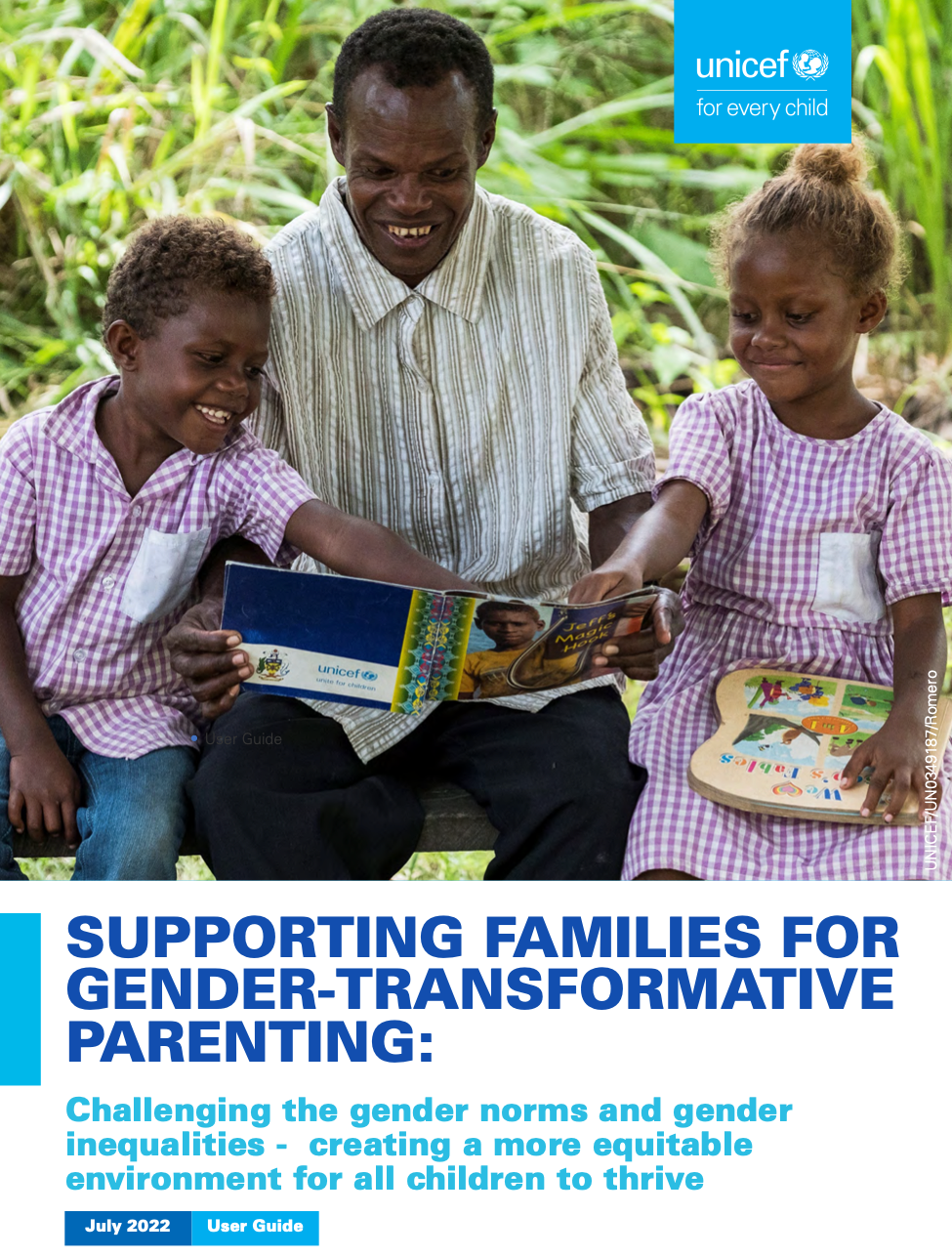 Supporting families for gender transformative parenting: Challenging gender norms and gender inequalities to create a more equitable environment for all children to thrive