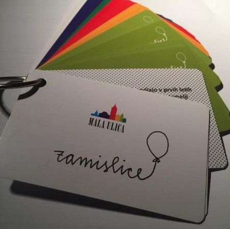 "Little Ideas" cards for parents in Slovenia