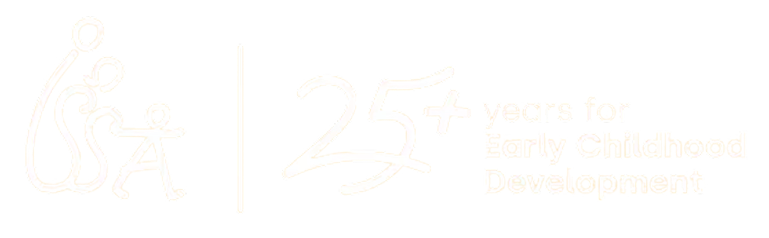 ISSA – 25+ years for Early Childhood Development logo