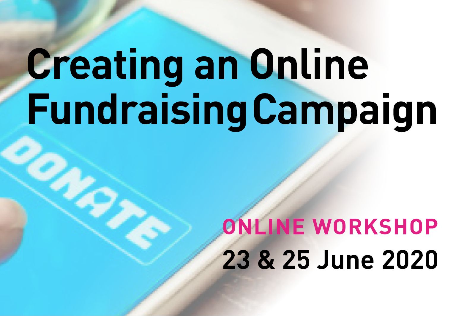 Online workshop: Creating an online fundraising campaign