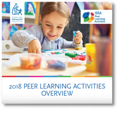 Cover of the 2018 Peer Learning Activities Overview
