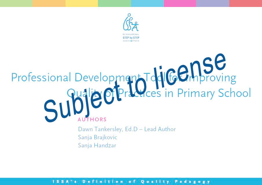 Professional Development Tool for Improving Quality of Practices in Primary School