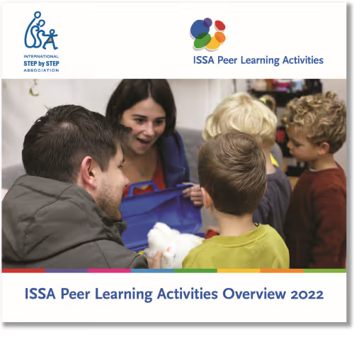 Cover of the ISSA Peer Learning Activities Overview 2022