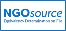 NGOsource Equivalency Determination on File