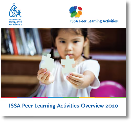 Cover of the ISSA Peer Learning Activities Overview 2020