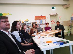 High-level government representatives visit Latvian Play Hubs