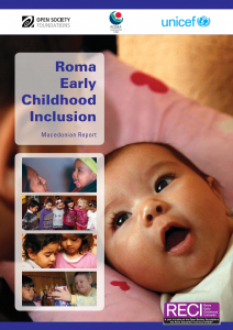Roma Early Childhood Inclusion Macedonia Report (2011)