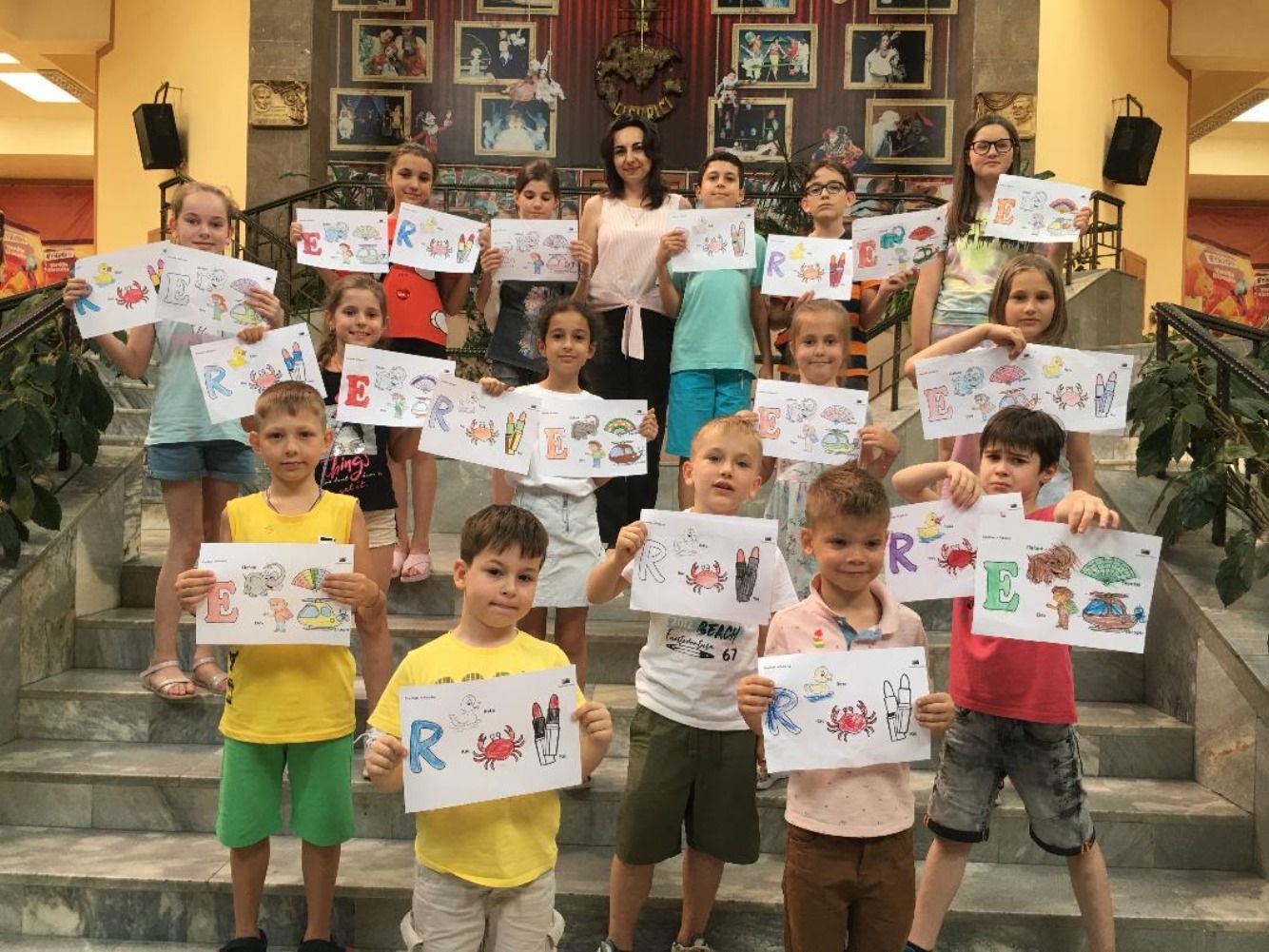 Non-formal education for refugee children in Moldova