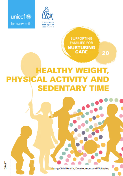 Module 20: Healthy weight, physical activity and sedentary time