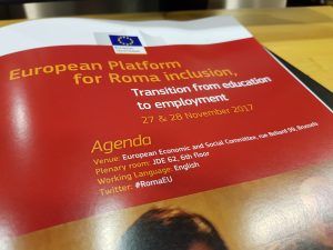 EU Platform for Roma Inclusion 2017, a missed chance for children’s education