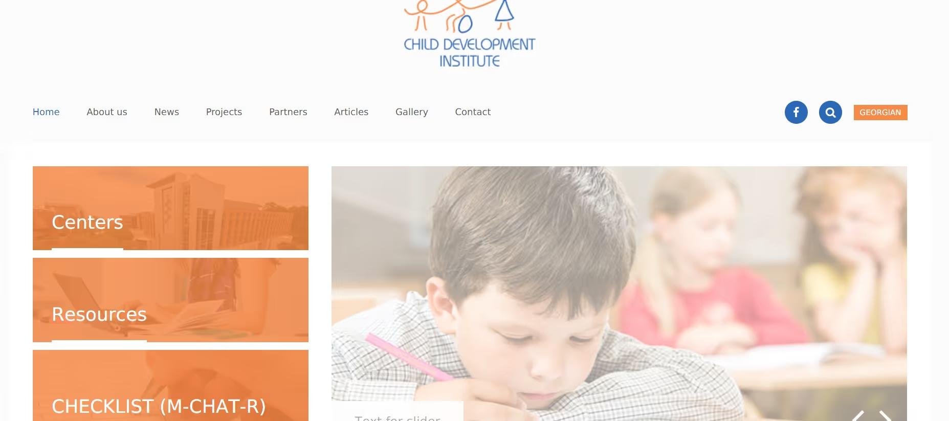 Supporting Development of Early Inclusive Education in Tbilisi Kindergartens