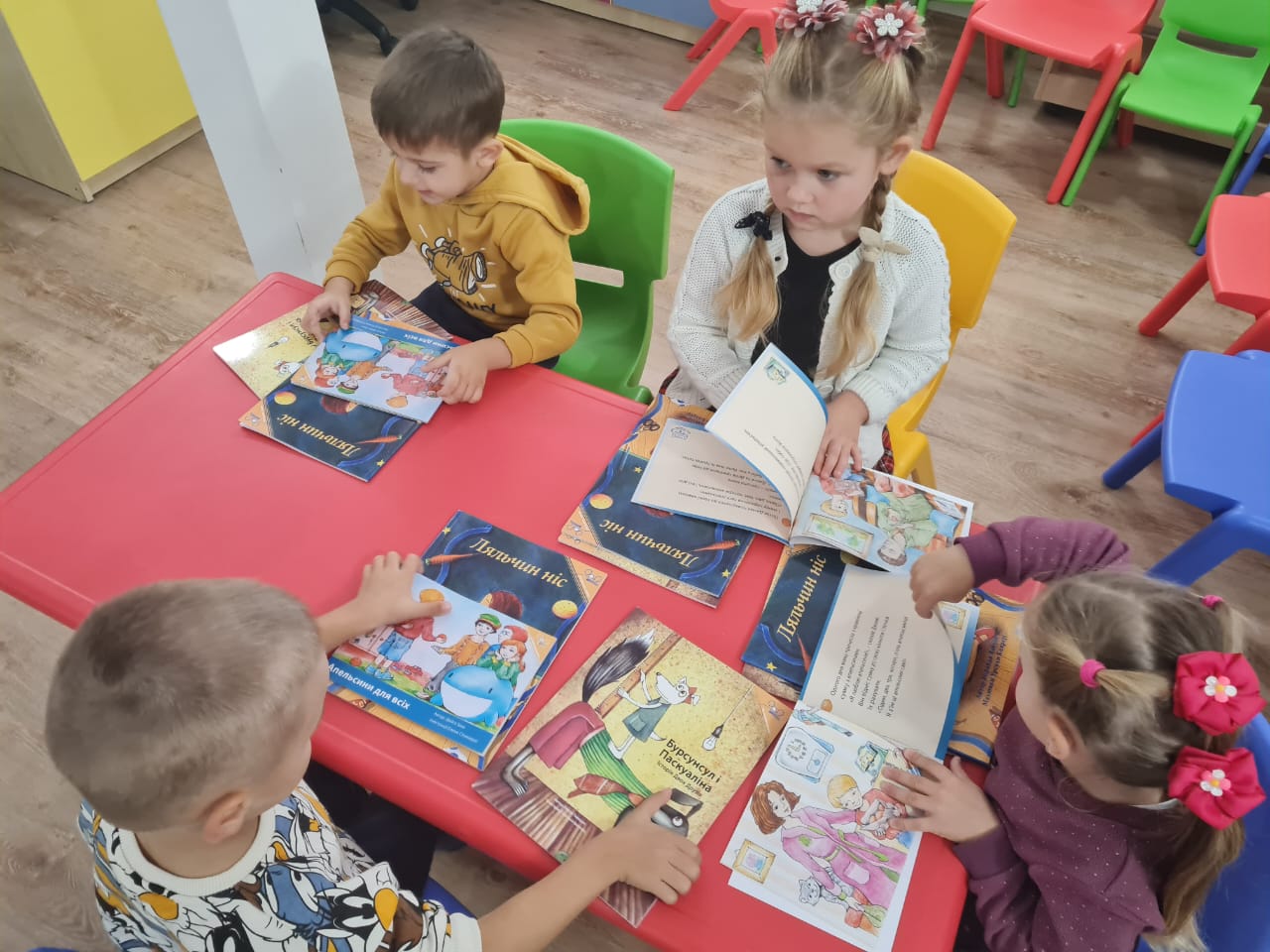 30,000 Children in Romania and Poland Receive Story Books in Ukrainian