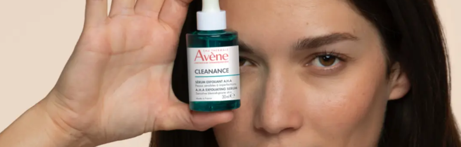 Avène exfoliating serum: the latest launch from the Cleanance range