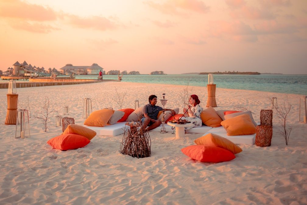 Middle Eastern Picnic on the beach 