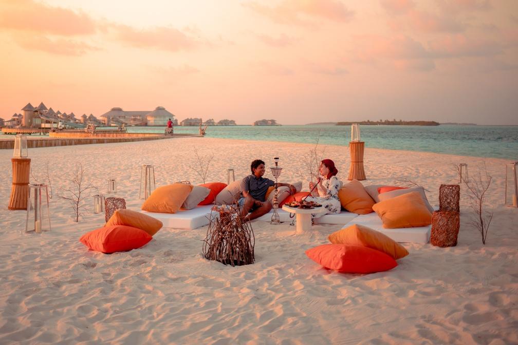 Middle Eastern Picnic on the beach