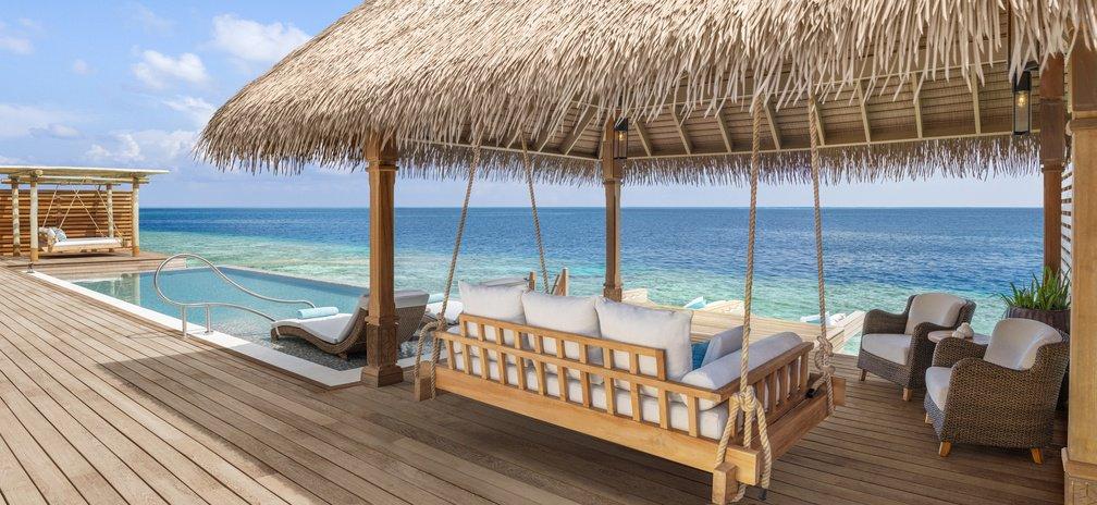 Two Queen Bedded Overwater Villa with Pool