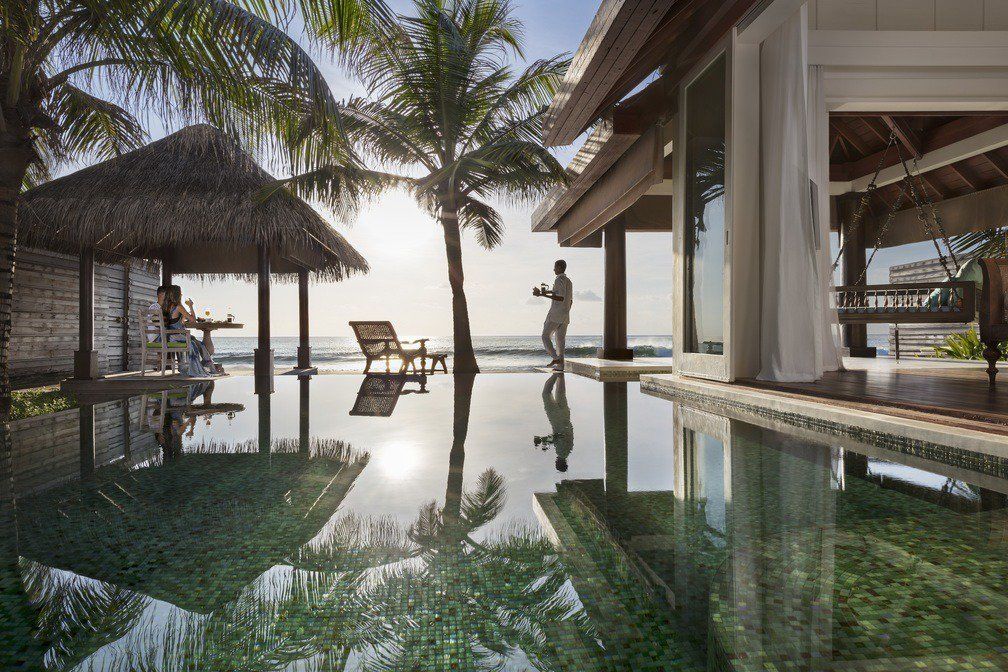 Ocean House with Pool and Private Beach Cabana