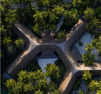 spa from above joali