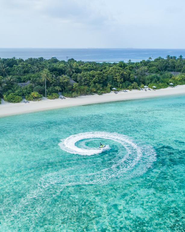 Jetski riding in the water