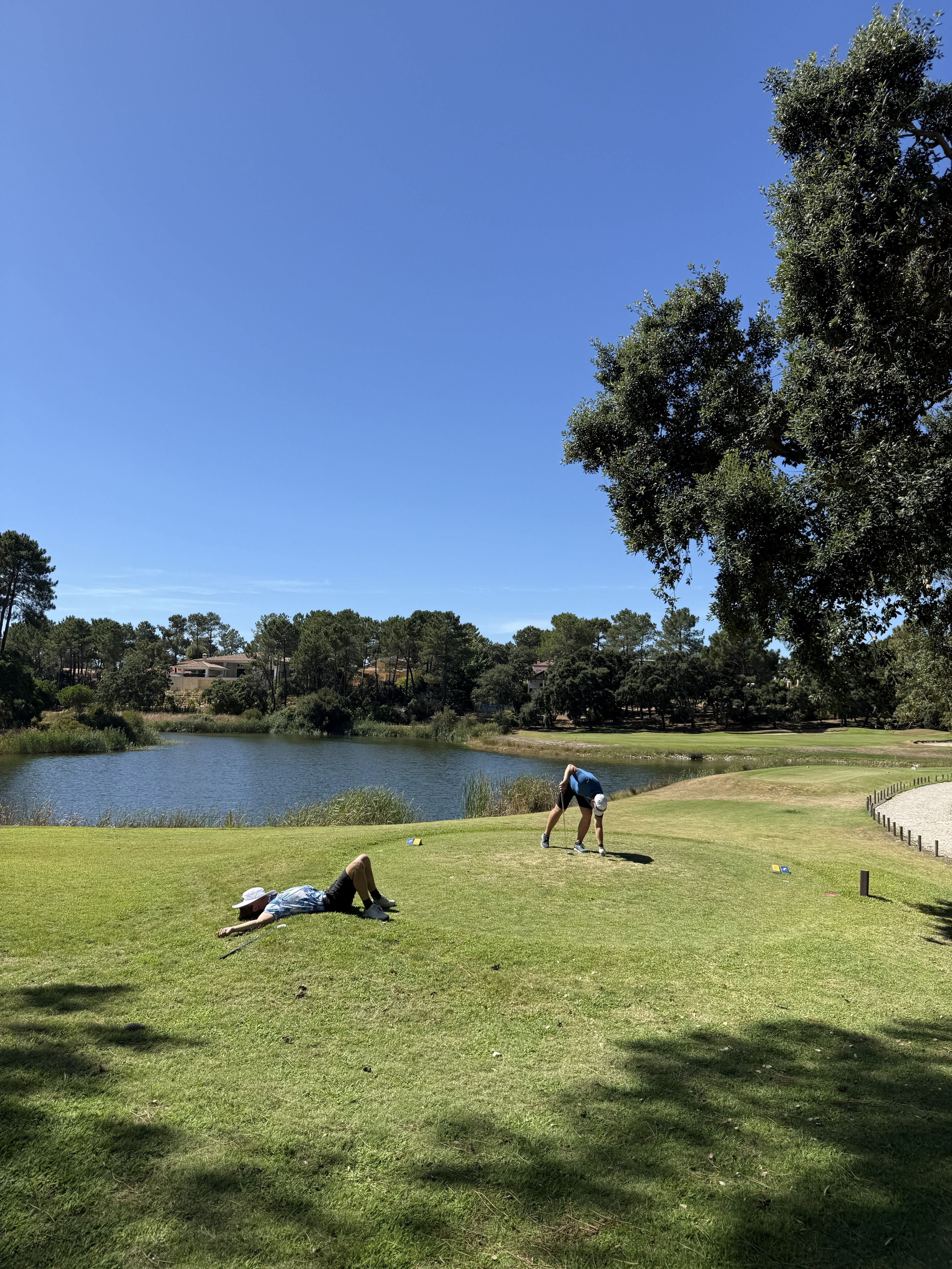 Golfing at Quinta Do Peru