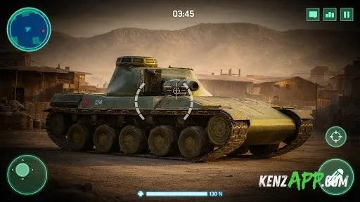 لقطة شاشة 2 من War Machines:Tanks Battle Game
