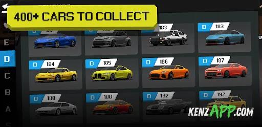 لقطة شاشة 3 من APEX Racer - Pixel Cars