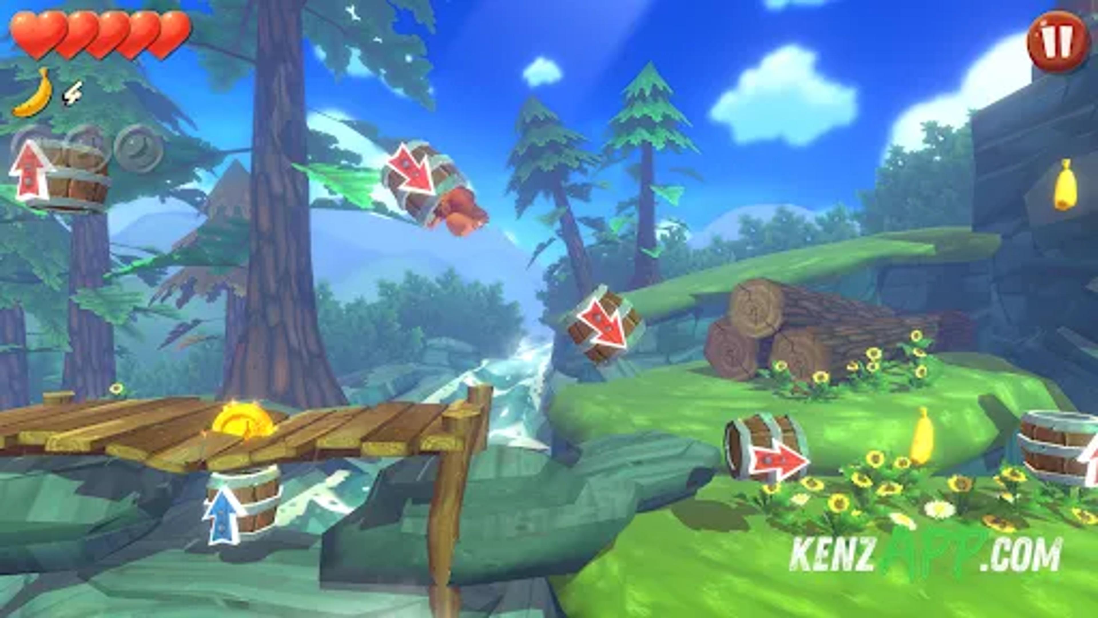 لقطة شاشة 3 من Banana Kong Blast
