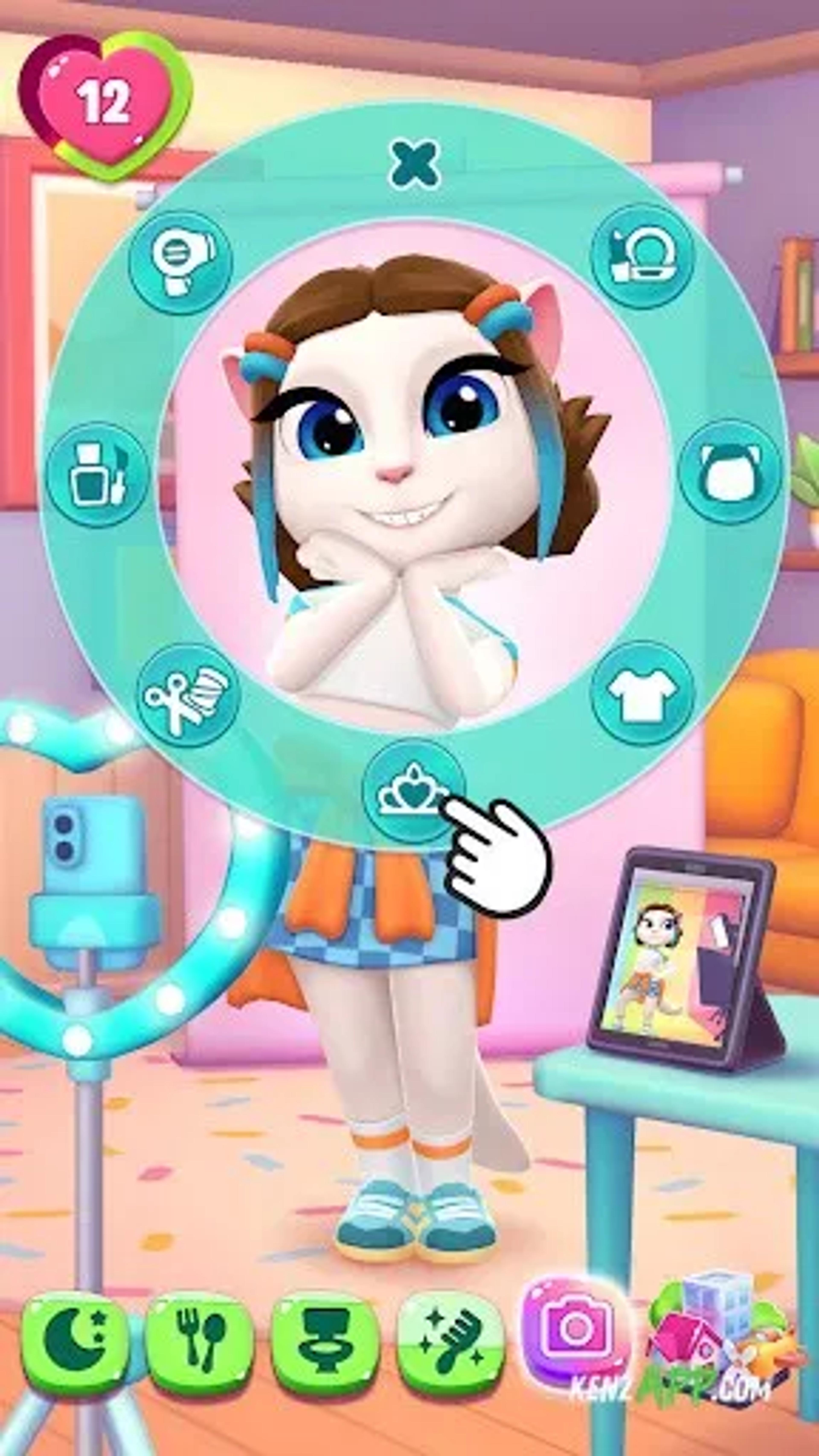 لقطة شاشة 3 من My Talking Angela 2