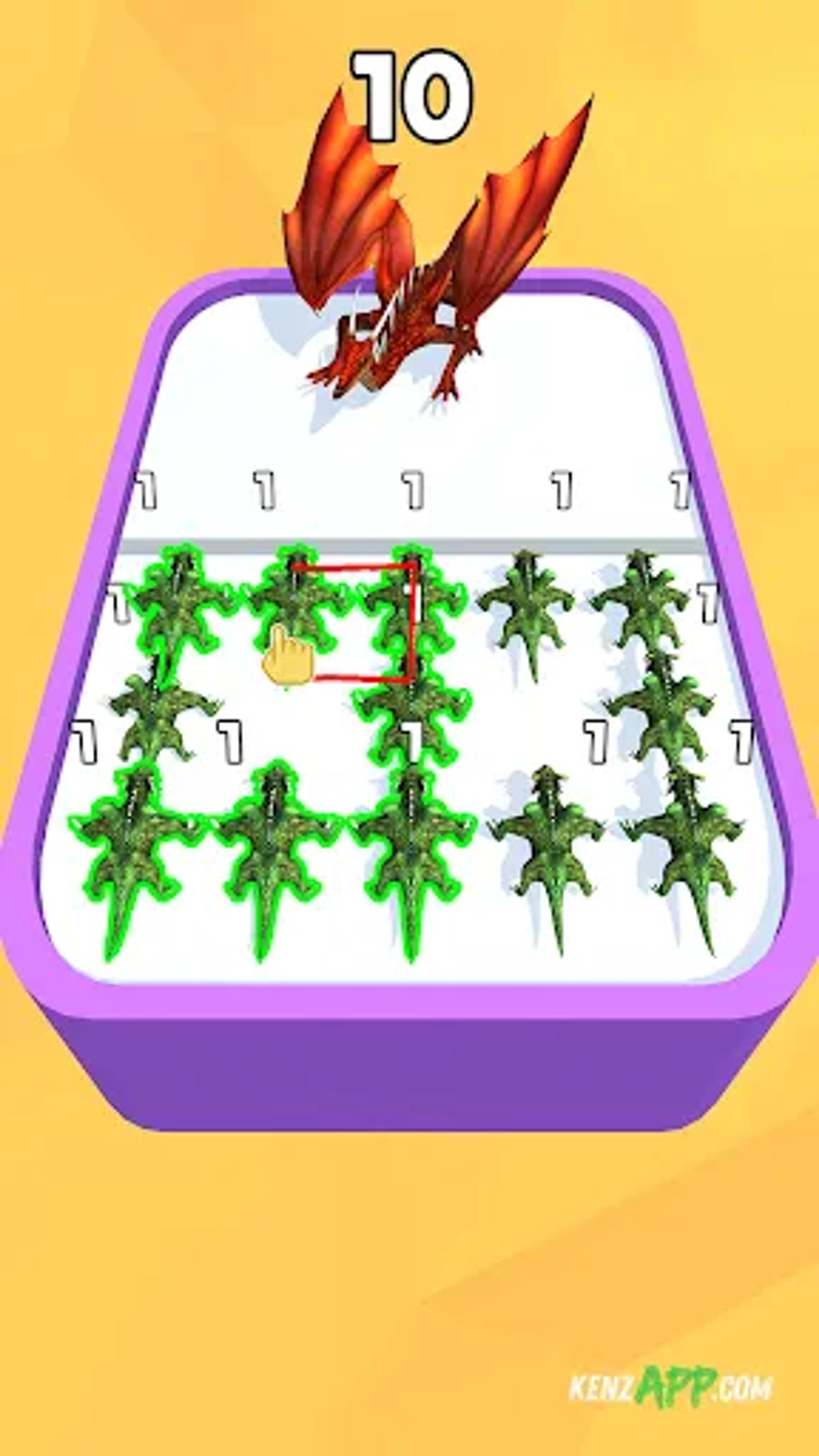 لقطة شاشة 1 من Merge Master: Dinosaur Monster