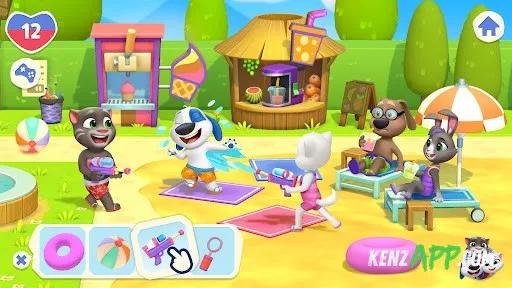 لقطة شاشة 1 من My Talking Tom Friends 2