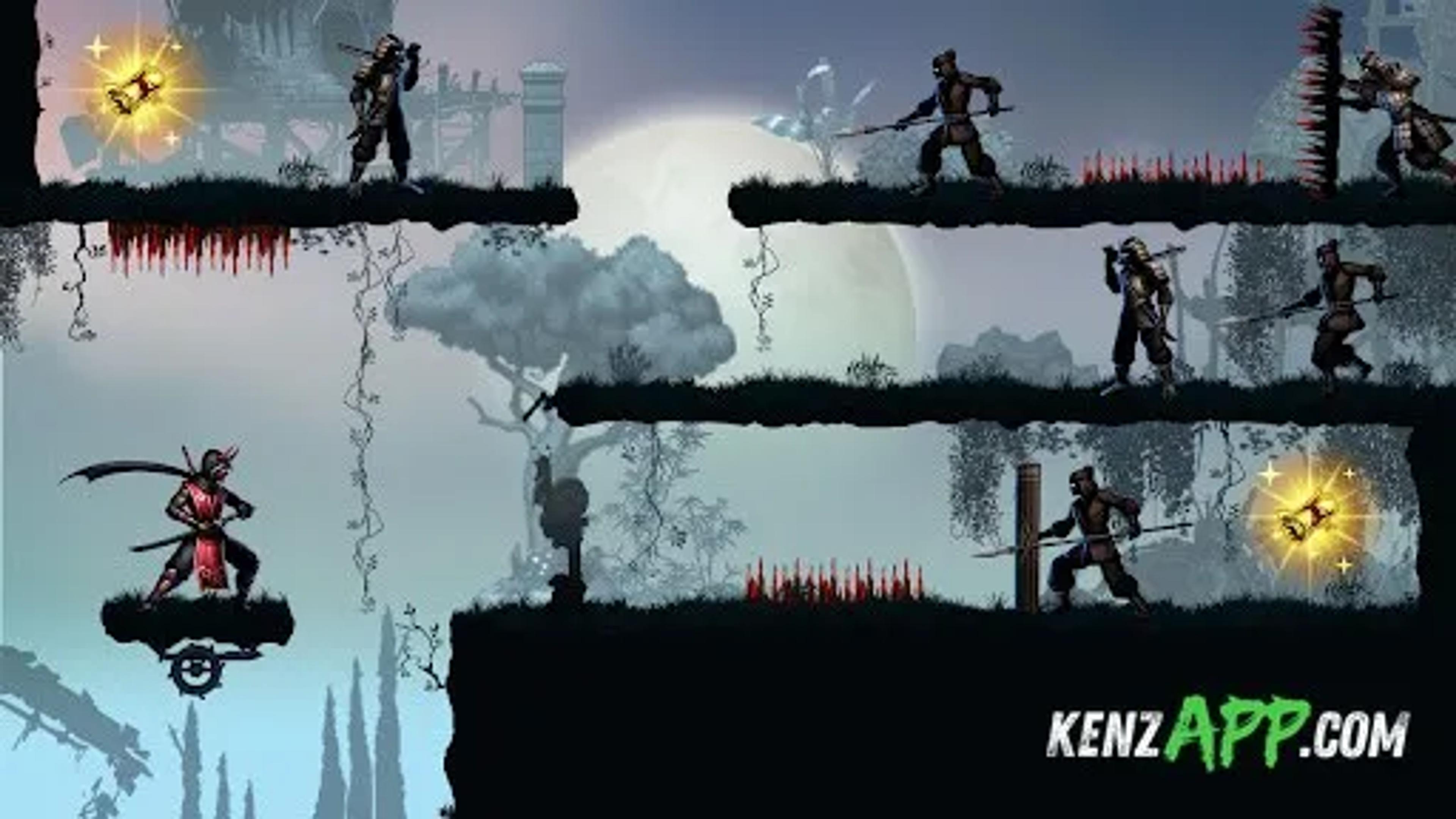 لقطة شاشة 3 من Ninja warrior: legend of adven