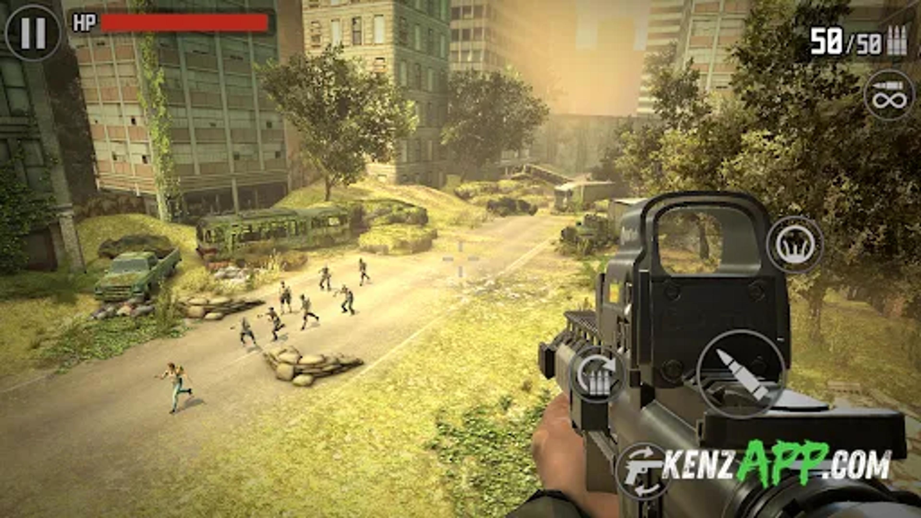 لقطة شاشة 3 من Zombie Sniper War 3 - Fire FPS