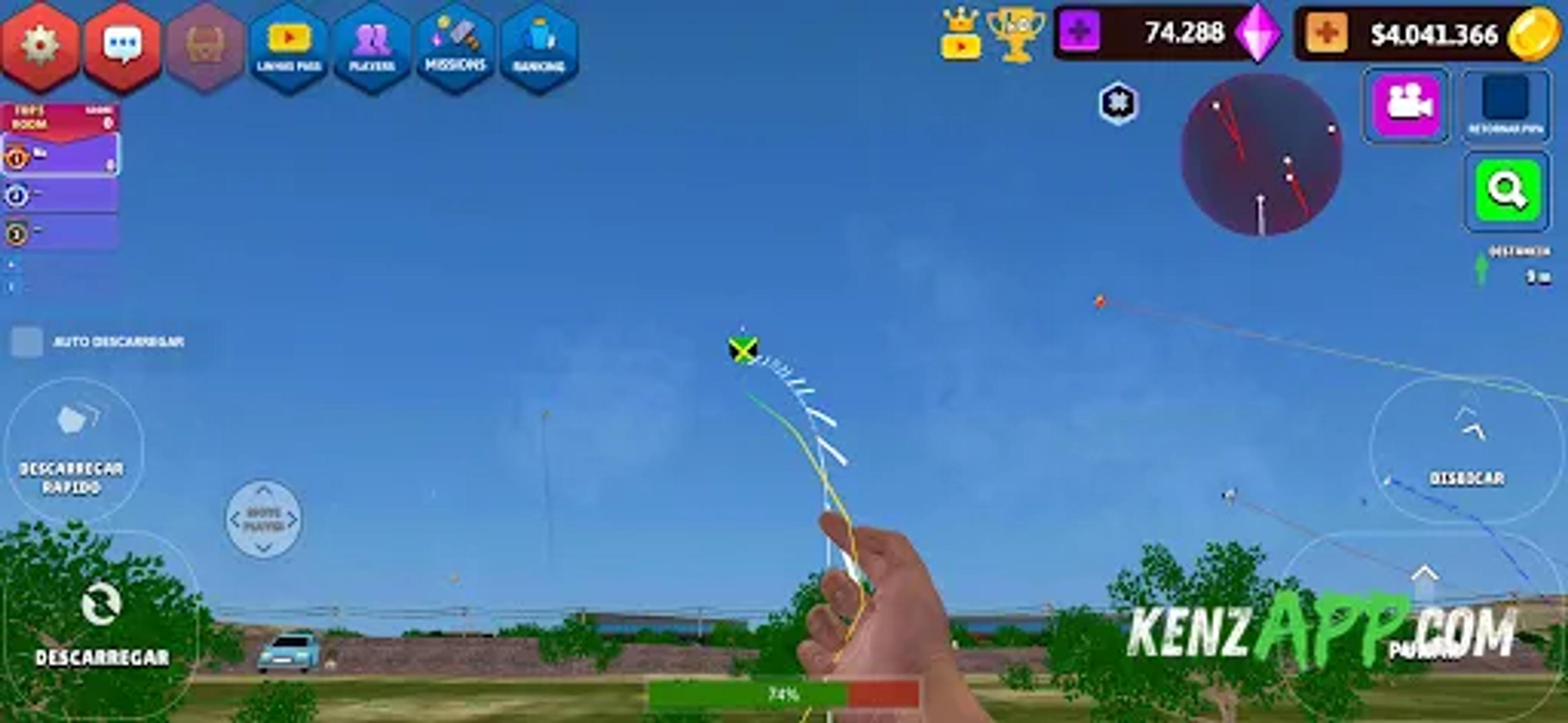 لقطة شاشة 1 من CS Diamantes Pipas: Kite Game