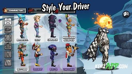 لقطة شاشة 3 من Hill Climb Racing 2