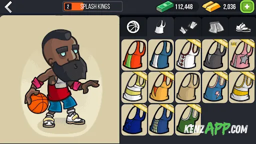لقطة شاشة 2 من Basketball Battle