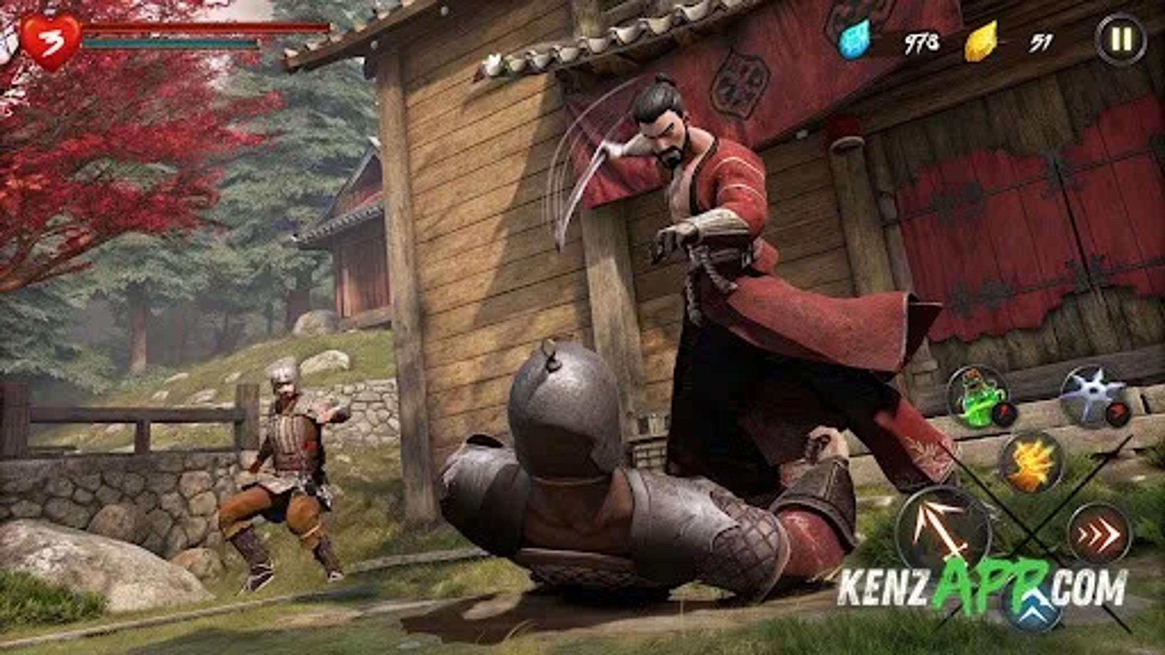 لقطة شاشة 1 من Takashi Ninja Samurai Game