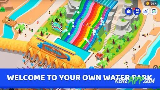 لقطة شاشة 1 من Idle Theme Park Tycoon
