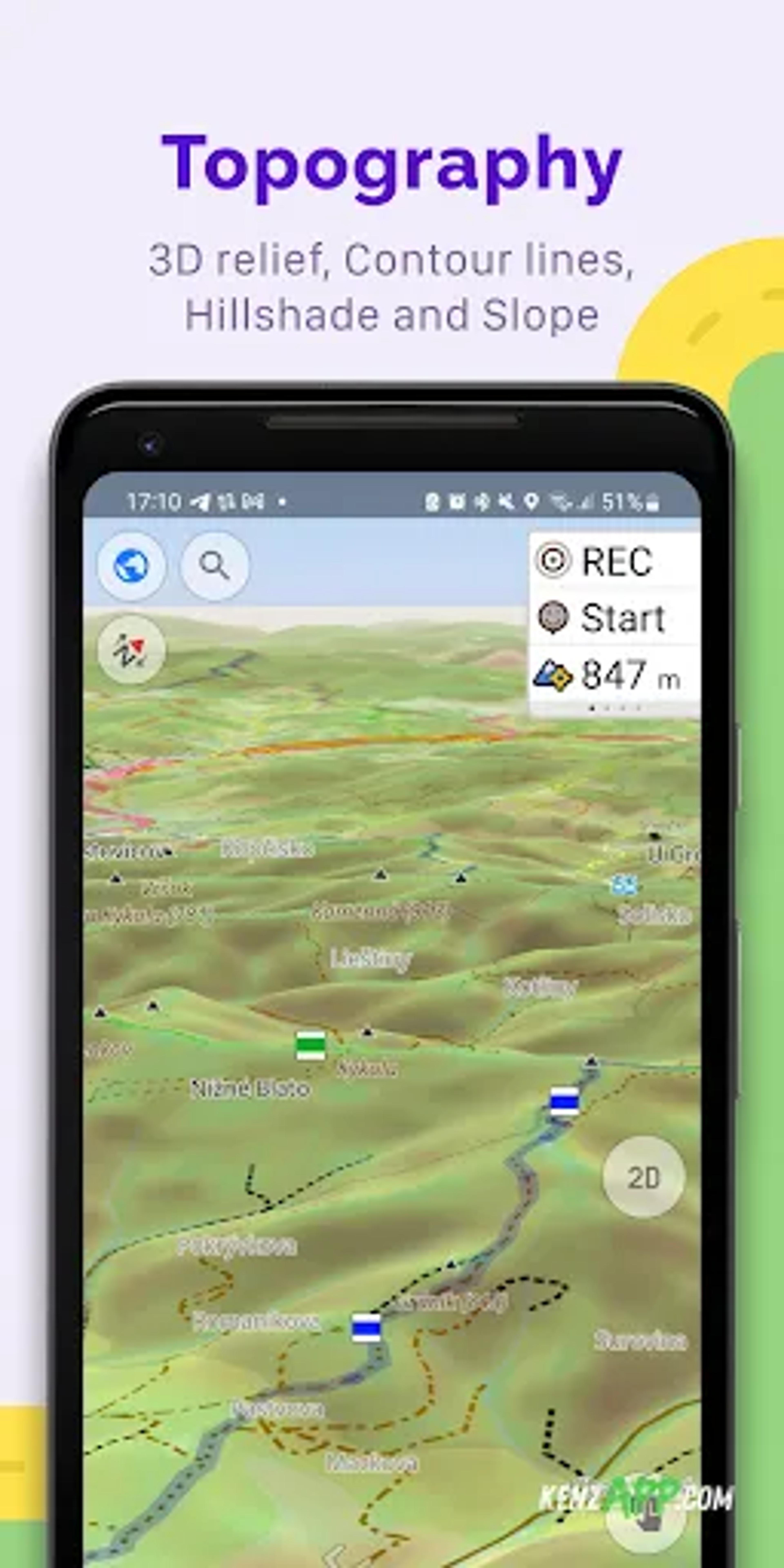 لقطة شاشة 3 من OsmAnd+ — Maps & GPS Offline