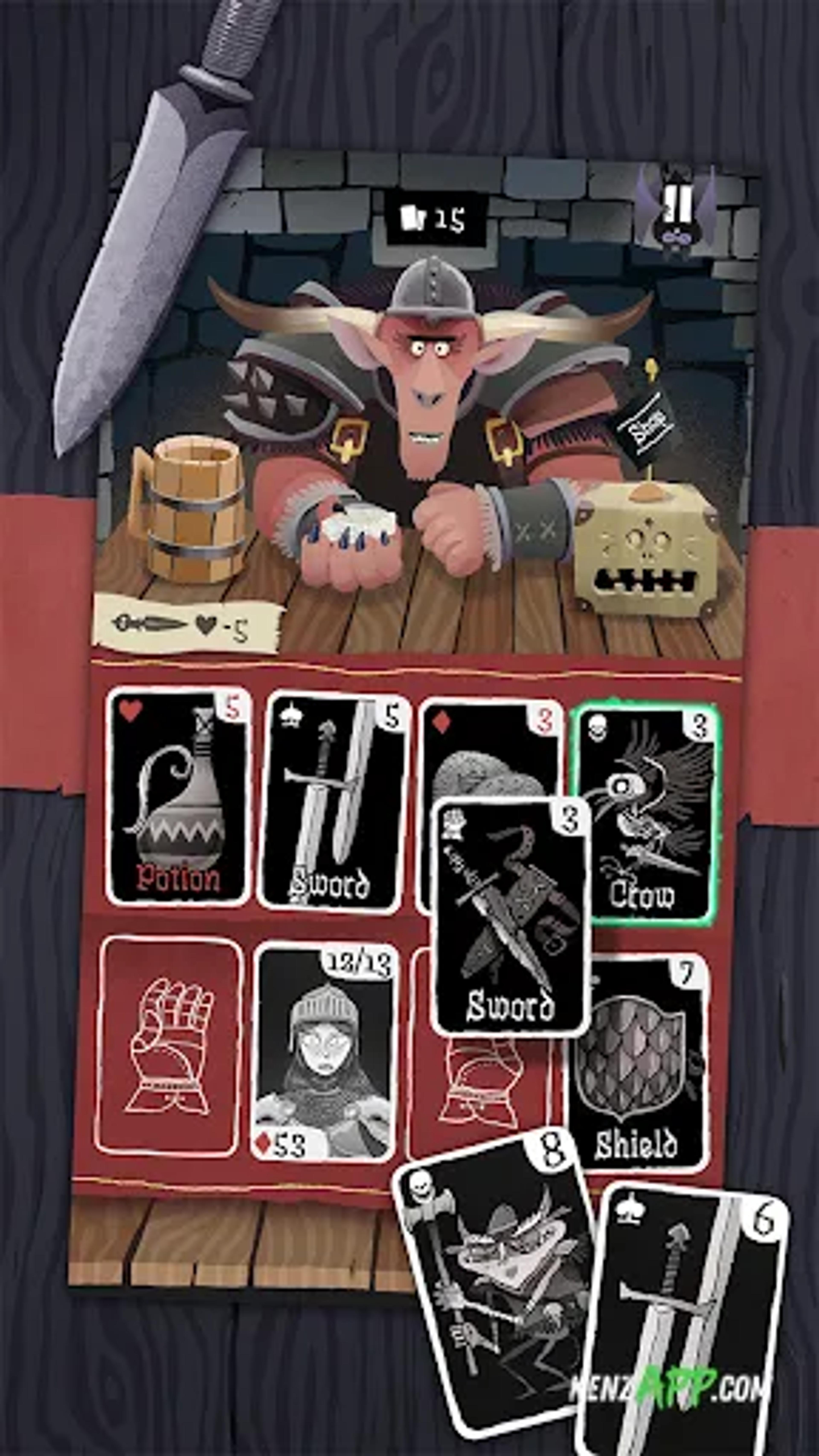 لقطة شاشة 1 من Card Crawl