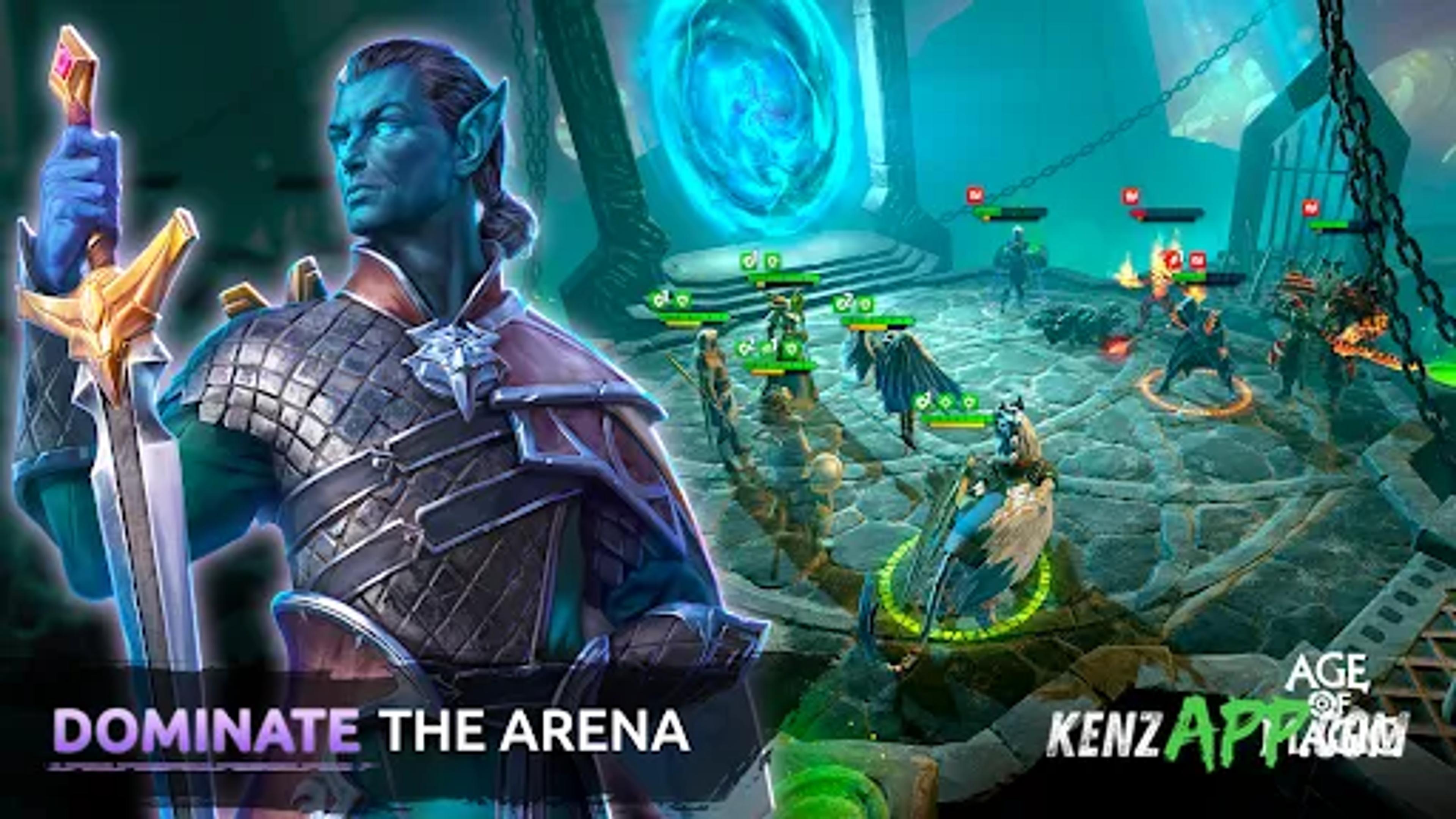 لقطة شاشة 1 من Age of Magic: Turn Based RPG