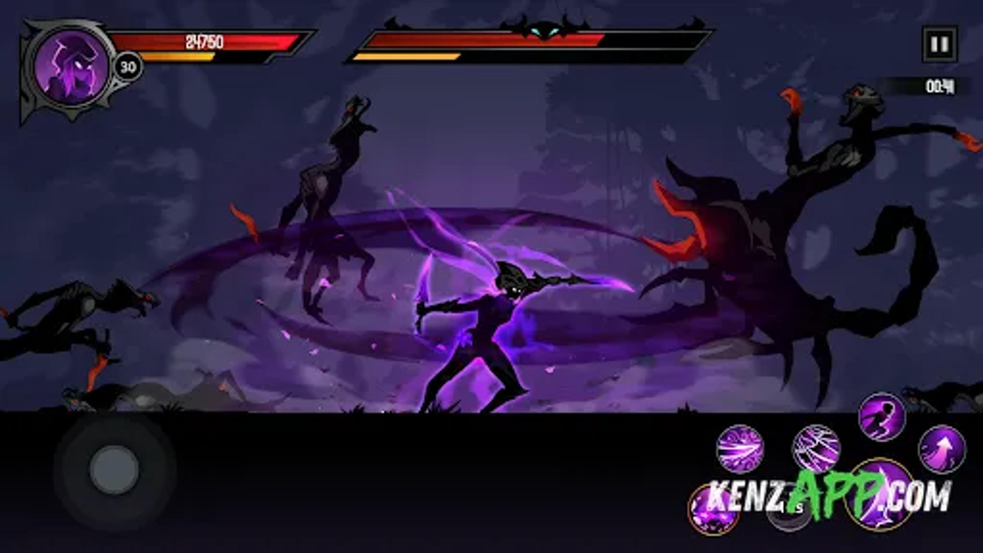 لقطة شاشة 3 من Shadow Knight: Ninja Fighting