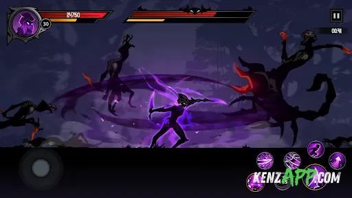 لقطة شاشة 3 من Shadow Knight: Ninja Fighting