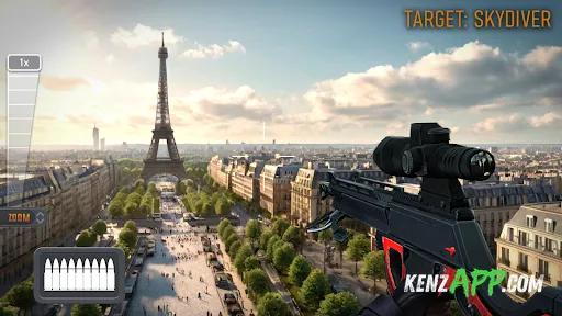 لقطة شاشة 2 من Sniper 3D:Gun Shooting Games