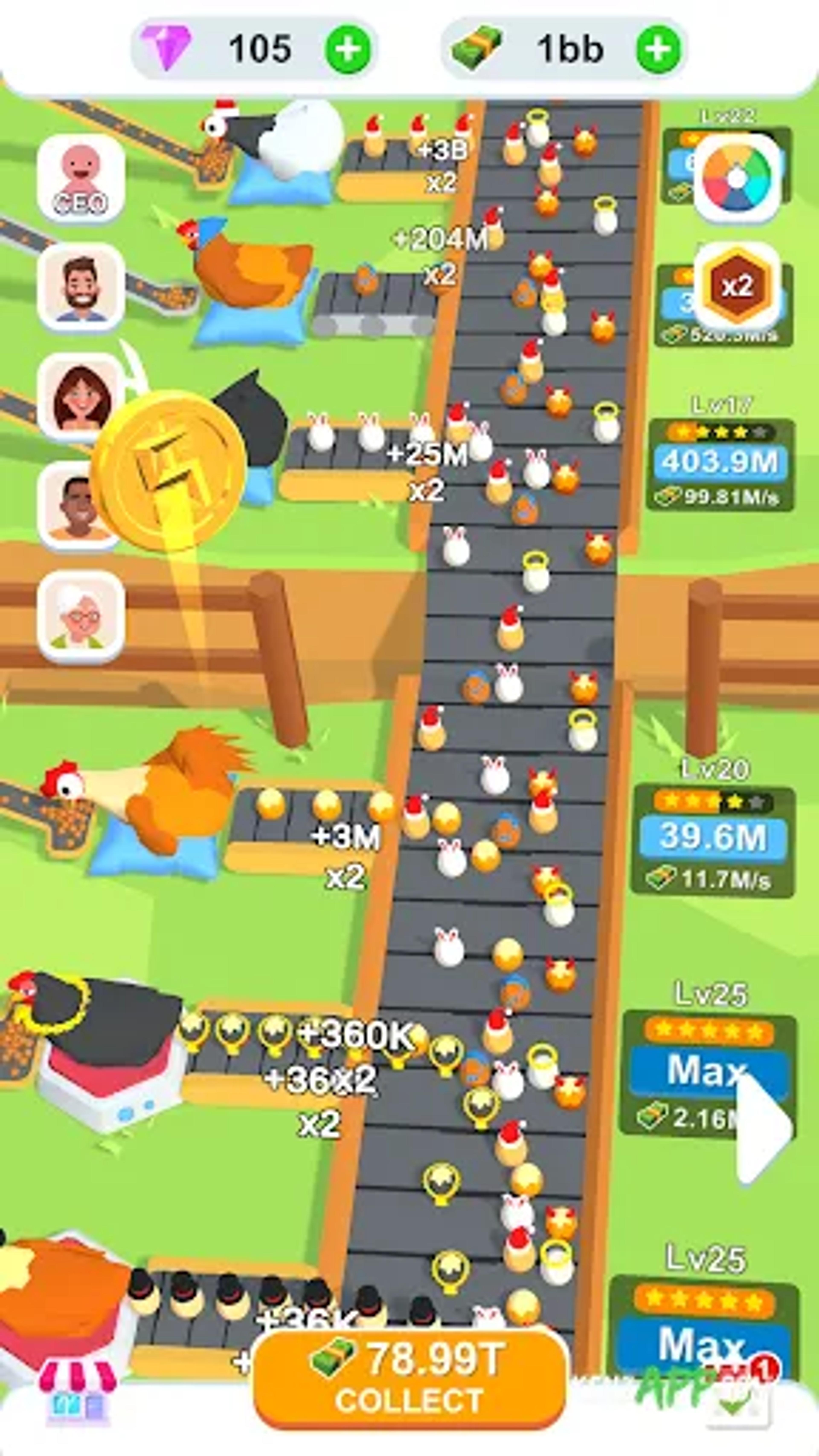 لقطة شاشة 3 من Idle Egg Factory
