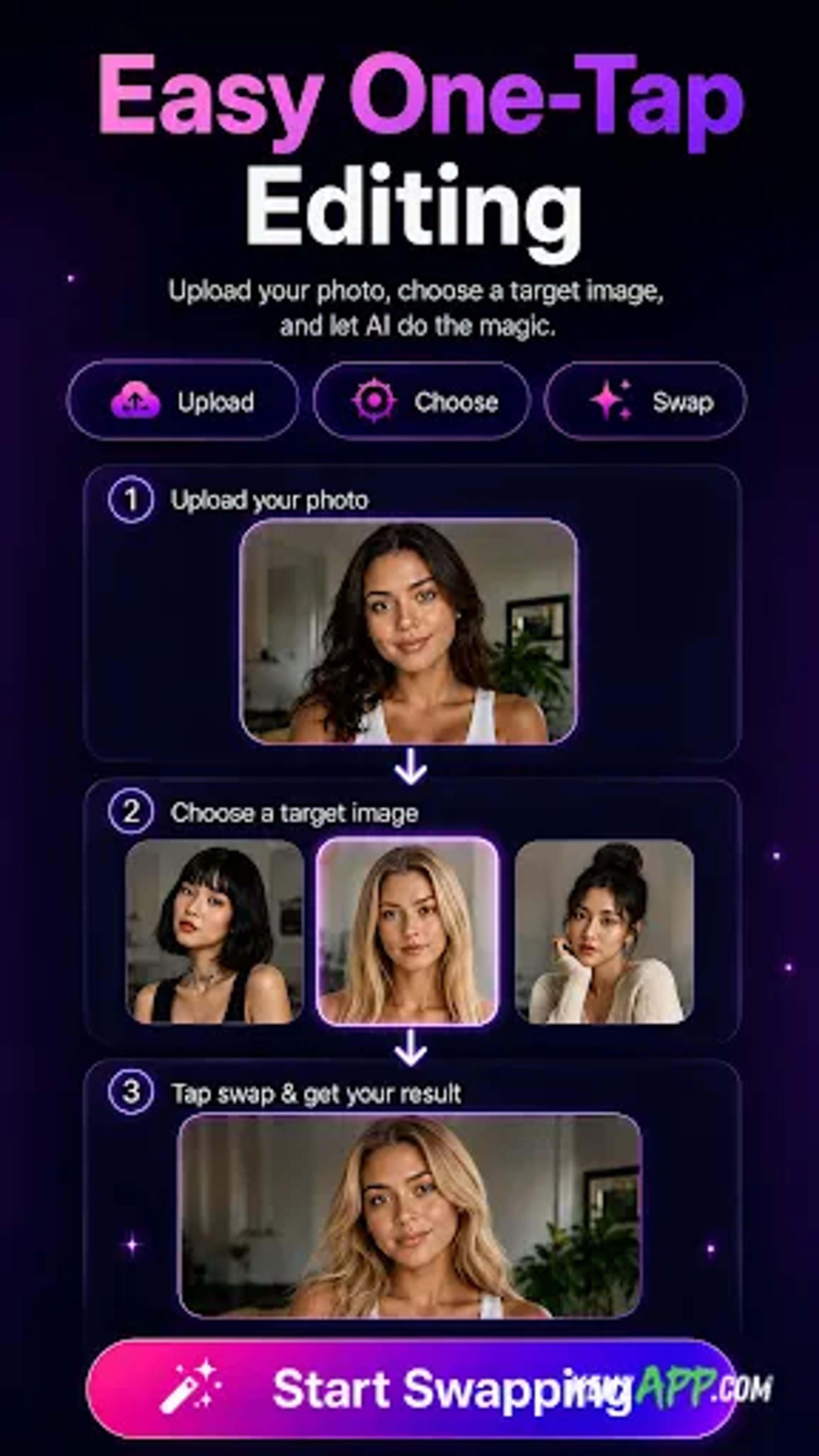 لقطة شاشة 3 من RemakeFace : AI Face Swap