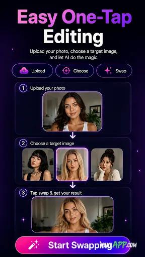 لقطة شاشة 3 من RemakeFace : AI Face Swap